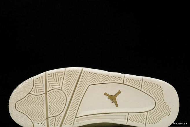 Gold Metallic 4 Jordan Retro AQ9129-170 0403